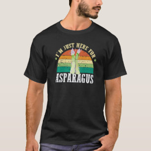 Spargel Vintage Vegan Sprüche Für Ernährungsberate T-Shirt
