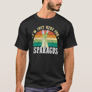 Spargel Vintage Vegan Sprüche Für Ernährungsberate T-Shirt