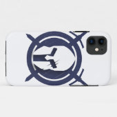 Spargelblau Case-Mate iPhone Hülle (Rückseite (Horizontal))