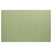 Spargelgrünes Fensterpaneel-Karo-Gingham Stoff (Fat Quarter (45,7 x 55,9 cm))