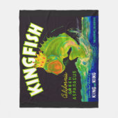 Spargelkassetikett der 30er Jahre Fleecedecke (Vorderseite)