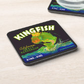 Spargelkassetikett der 30er Jahre Getränkeuntersetzer (Linke Seite)