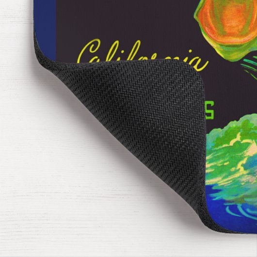 Spargelkassetikett der 30er Jahre Mousepad (Ecke)