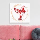 Spargelvogel Leinwanddruck (Insitu (Wohnzimmer))