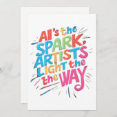 SPARK EINLADUNG (Vorne/Hinten)