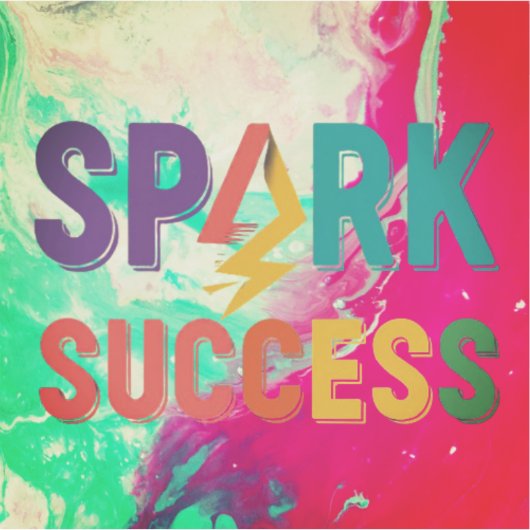 Spark Erfolg Aufkleber (Vorderseite)
