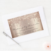 Spark Extension Makeup Beauty Salon Microblading Rechteckiger Aufkleber (Umschlag)