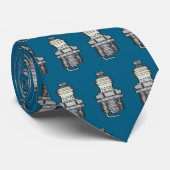 Spark Plug Mechanic Krawatte (Gerollt)