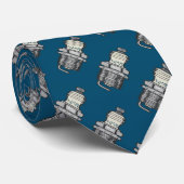 Spark Plug Mechanic Krawatte (Gerollt)