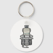Spark Plug Mechanic Schlüsselanhänger (Vorderseite)