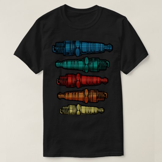 Spark Plugs Classic T-Shirt (Design vorne)