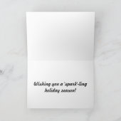 Spark Plugs Die Grüße Karte der Saison (Innenseite)