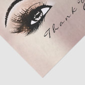 Spark Rose Gold Blush Lashes Seidenpapier (Ausschnitt)