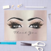 Spark Rose Gold Blush Lashes Seidenpapier (Handwerk)