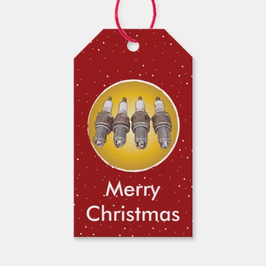 Spark-Stecker des Motors Geschenkanhänger (Vorderseite)