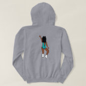 Spark U Hoodie Aqua #1 (Design Rückseite)