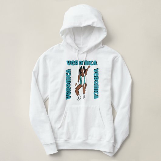 Spark U Hoodie Aqua #2 (Design vorne)