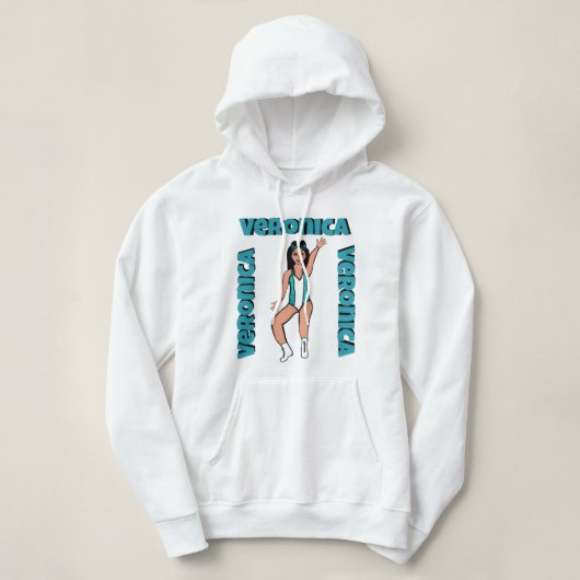 Spark U Hoodie Aqua #4 (Design vorne)