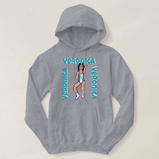 Spark U Hoodie Aqua #4 (Design vorne)