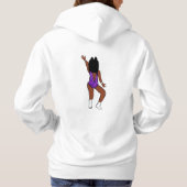 Spark U Hoodie Lila #1 (Rückseite)