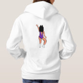 Spark U Hoodie Lila #2 (Rückseite)