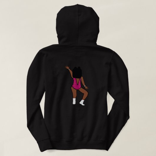 Spark U Hoodie Pink #1 (Design Rückseite)