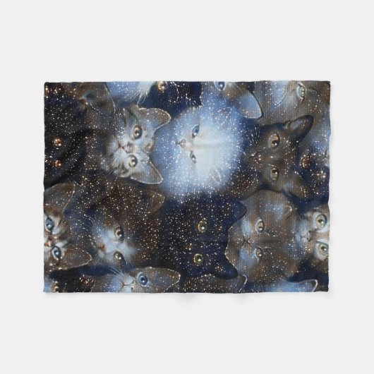 Sparkadenkinder Fleecedecke (Vorderseite (Horizontal))