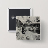 Sparkasse Santa Rosa, Kalifornien Button (Vorne & Hinten)