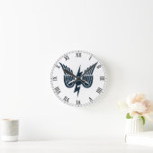 Sparker Abzeichen Watch Runde Wanduhr (Zuhause)