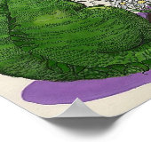 Sparkie der Drache Poster (Ecke)