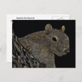 Sparkie Postkarte (Vorne/Hinten)