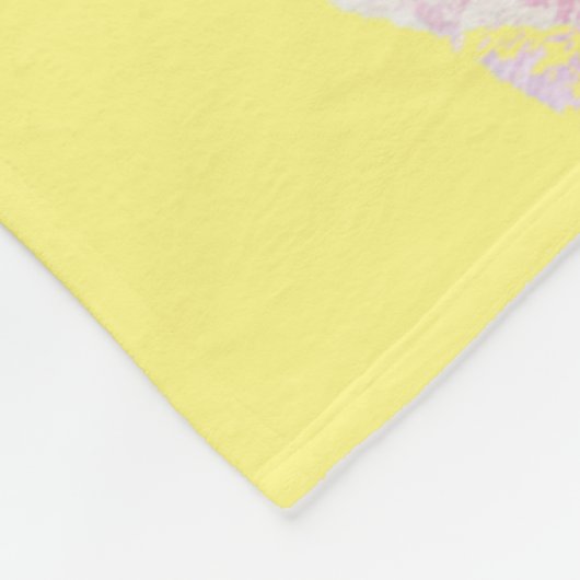 SPARKIEREN SCHWARZER PFERD PERSONALISIERTER BLANKE FLEECEDECKE (Ecke)