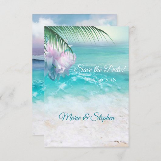 SPARKLASSE OZEANGEWÄSSER Save the Date (Vorne/Hinten)