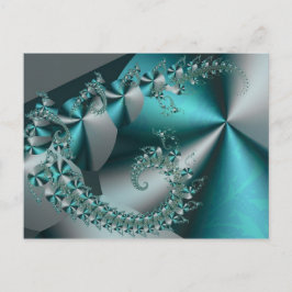 Sparkle 2 Abstraktes geometrisches Muster Postkarte