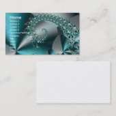 Sparkle 2 Abstraktes geometrisches Muster Visitenkarte (Vorne/Hinten)