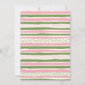 Sparkle And Roar Unicorn Dinosaur Joint Birthday Einladung (Rückseite)