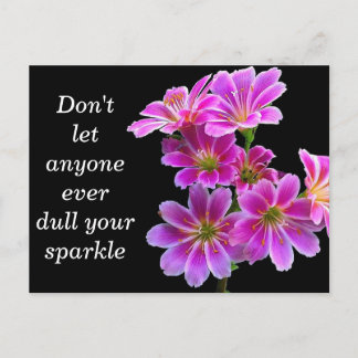 "Sparkle" - Art Fotografy Card Postkarte
