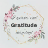 Sparkle Aufkleber (Vorderseite)