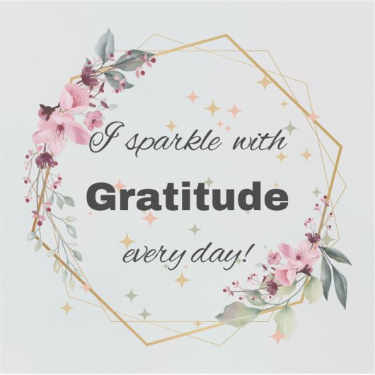 Sparkle Aufkleber (Vorderseite)