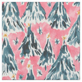 SPARKLE-BÄUME Ferienkiefernwald Stoff (Nahaufnahme)