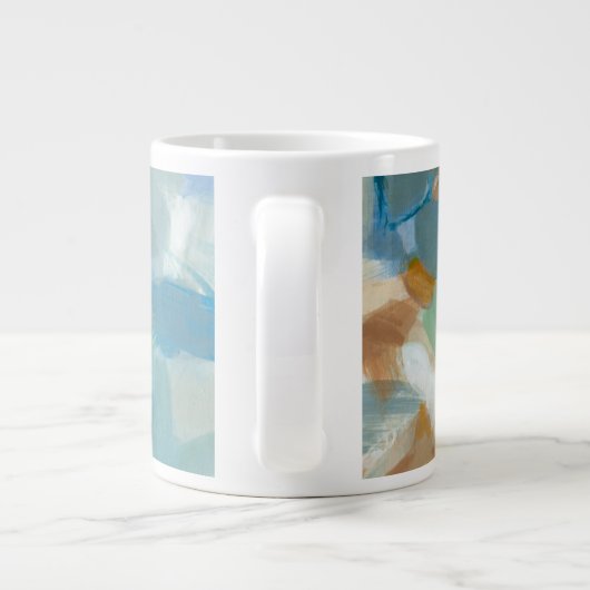 Sparkle Beach Jumbo-Tasse (Rückseite)