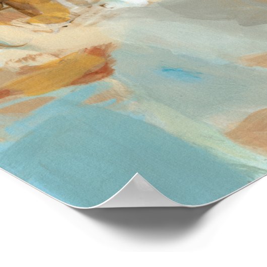 Sparkle Beach Poster (Ecke)