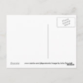 Sparkle Black Hearts Postkarte (Rückseite)