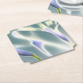 Sparkle Blume Paper Untersetzer (angewinkelt)