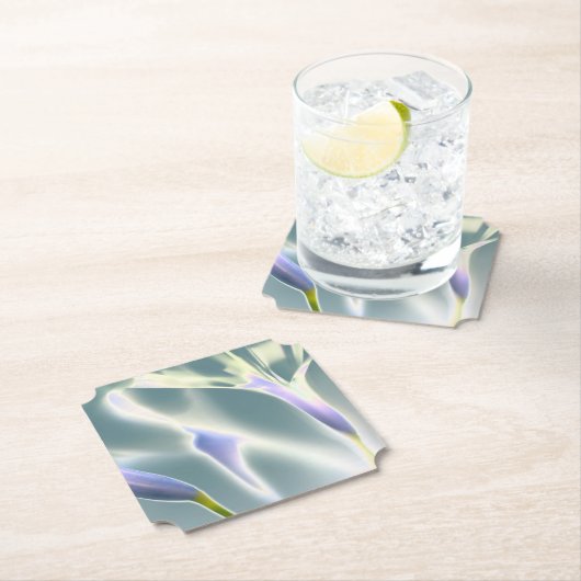 Sparkle Blume Paper Untersetzer (Vor Ort)