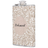 Sparkle Blush Cream Glitz Glitter Flachmann (Links)