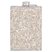 Sparkle Blush Cream Glitz Glitter Flachmann (Rückseite)