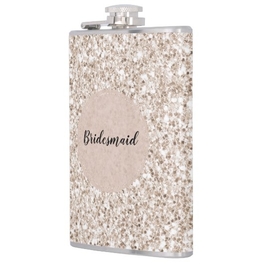 Sparkle Blush Cream Glitz Glitzer Flachmann (Links)