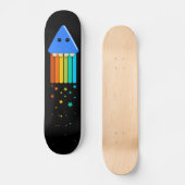 Sparkle Boss Skateboard (Vorderseite)
