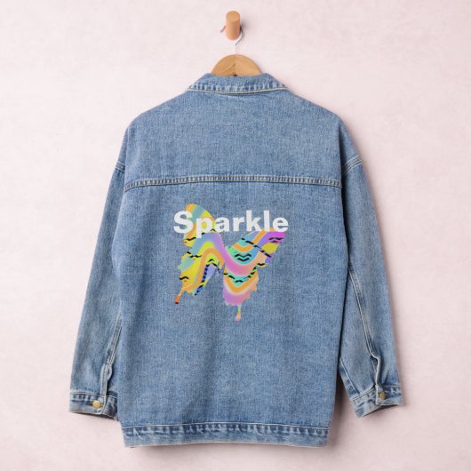 Sparkle Butterfly Jeansjacke (Hangar)